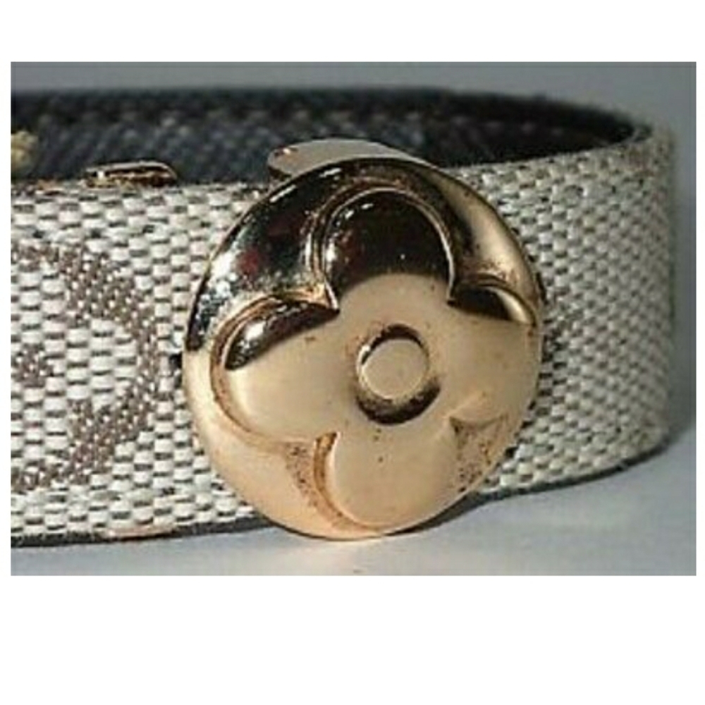 Louis Vuitton Monogram Canvas Good Luck Bangle 💚 co,es with LV Box - Picture 6 of 12